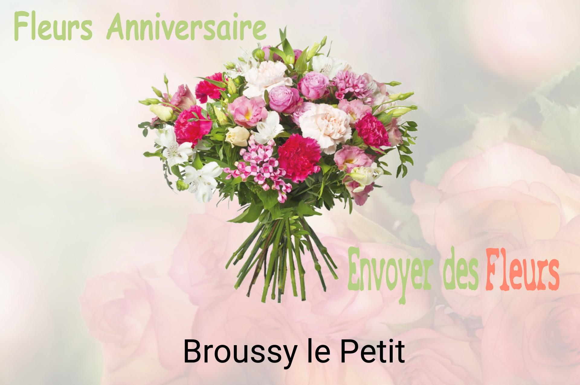 Bouquet de fleurs d’anniversaire livré à Broussy-le-Petit